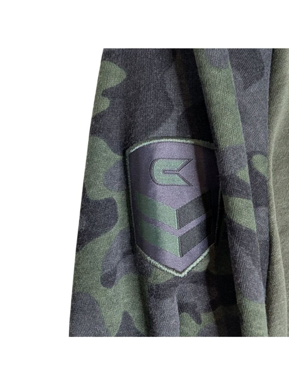 Mens Colosseum Olive/Camo Notre Dame Fighting Irish OHT Military Hoodie Sz L - Picture 8 of 12
